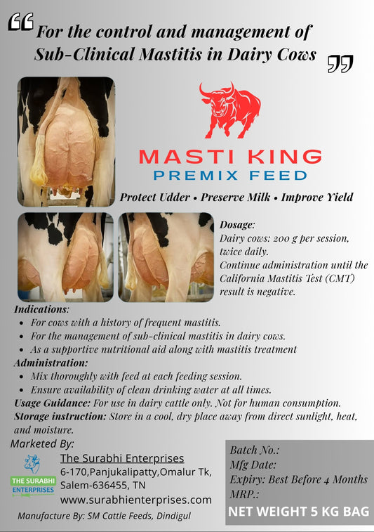 Masti King Premix Feed 5 Kg Bag