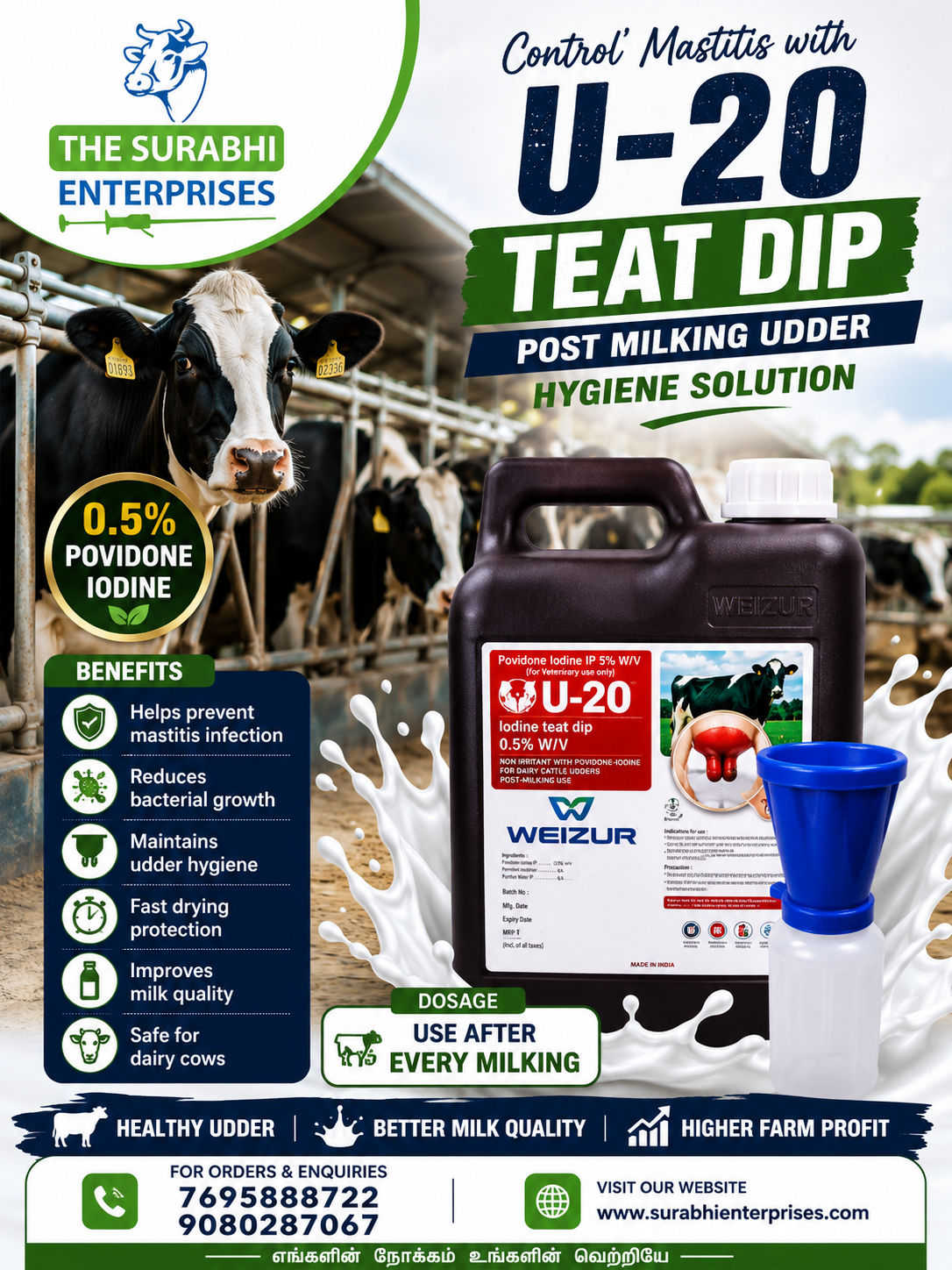 Teat Dip Liquid