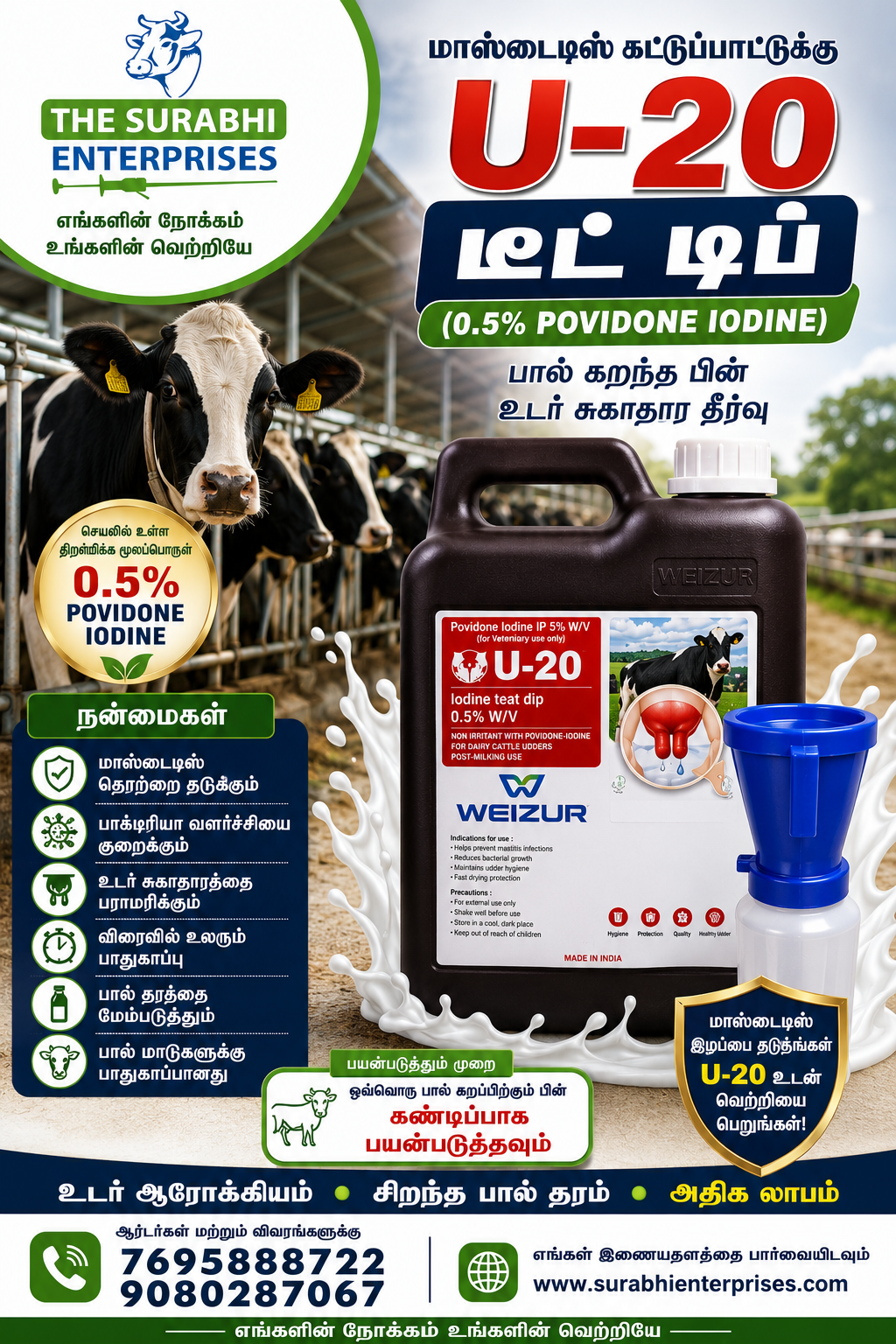 Teat Dip Liquid