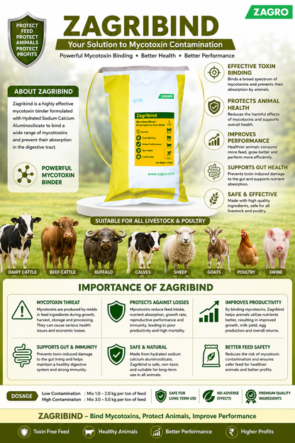Zagro Toxin Binder Imported 25 KG BAG