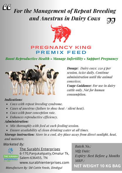 Pregnancy King Premix Feed 10kg Bag