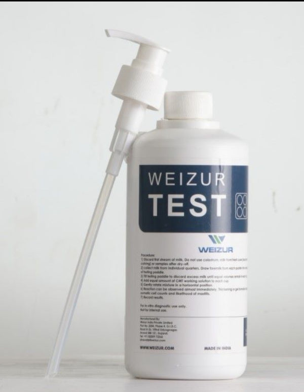 CMT-California Mastitis Test Liquid 500ml Bottle and Dispenser