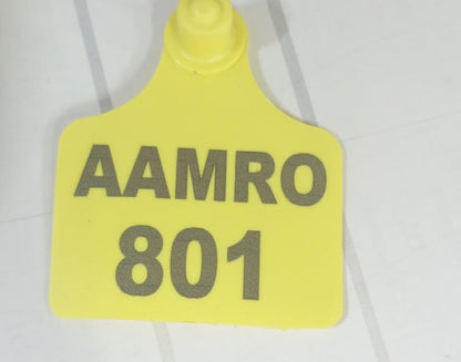 Customised Animal Tag For 100 Tags
